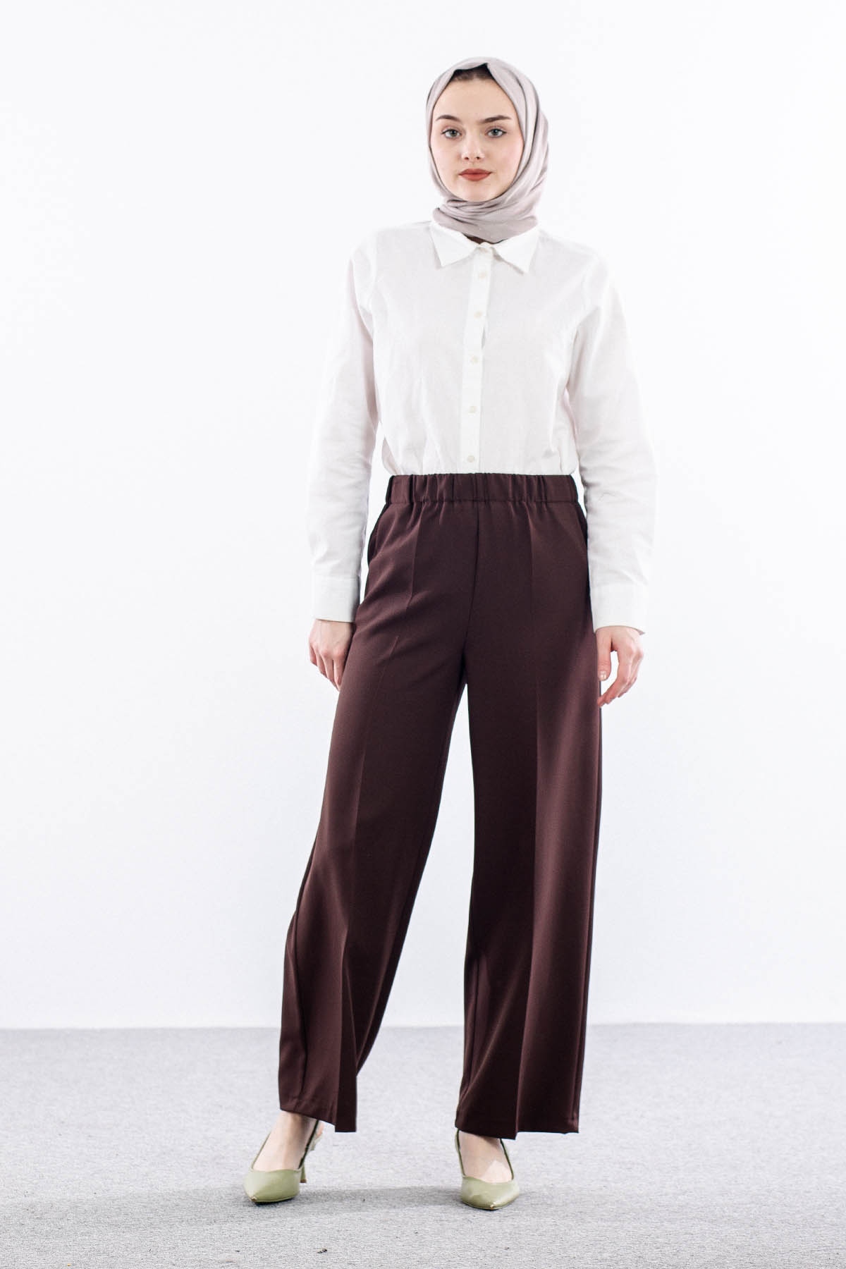 002 Pantolon 40-50 - Kahve  -- - 1