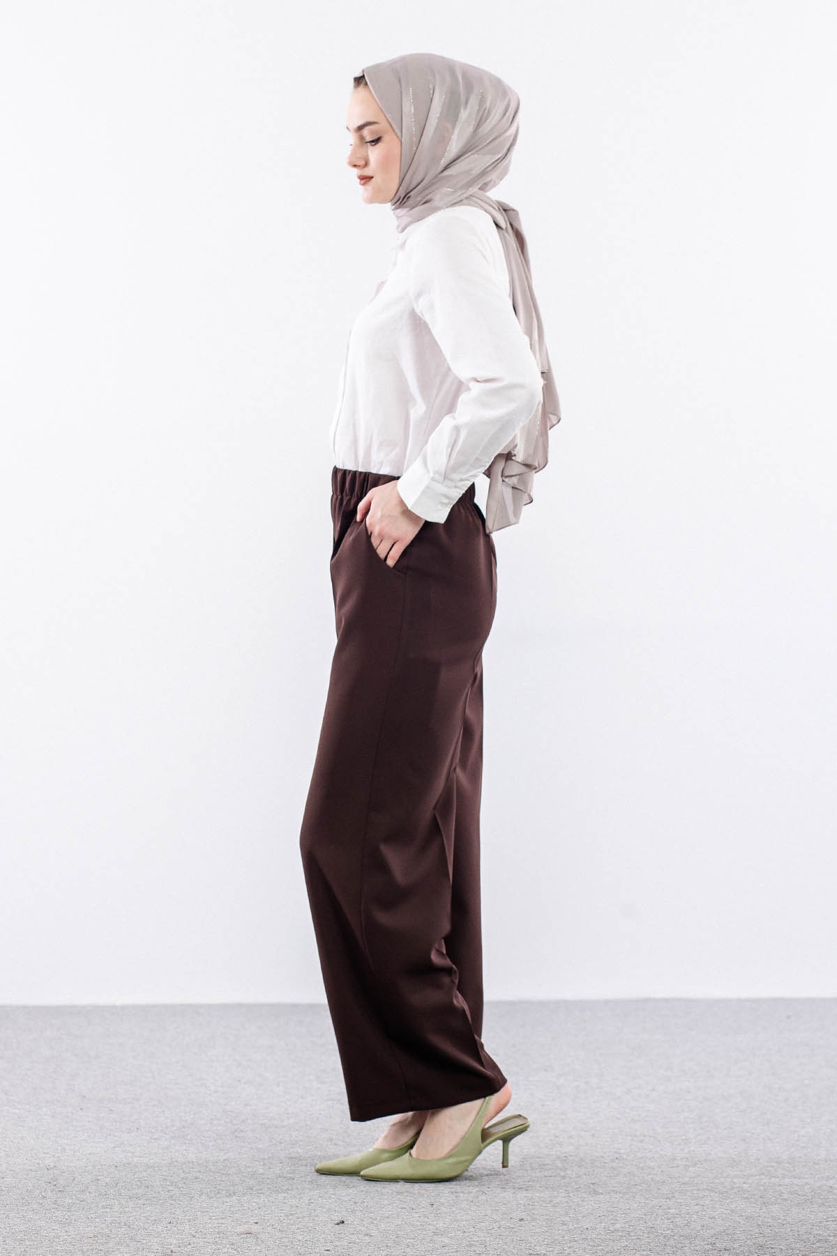 002 Pantolon 40-50 - Kahve  -- - 3