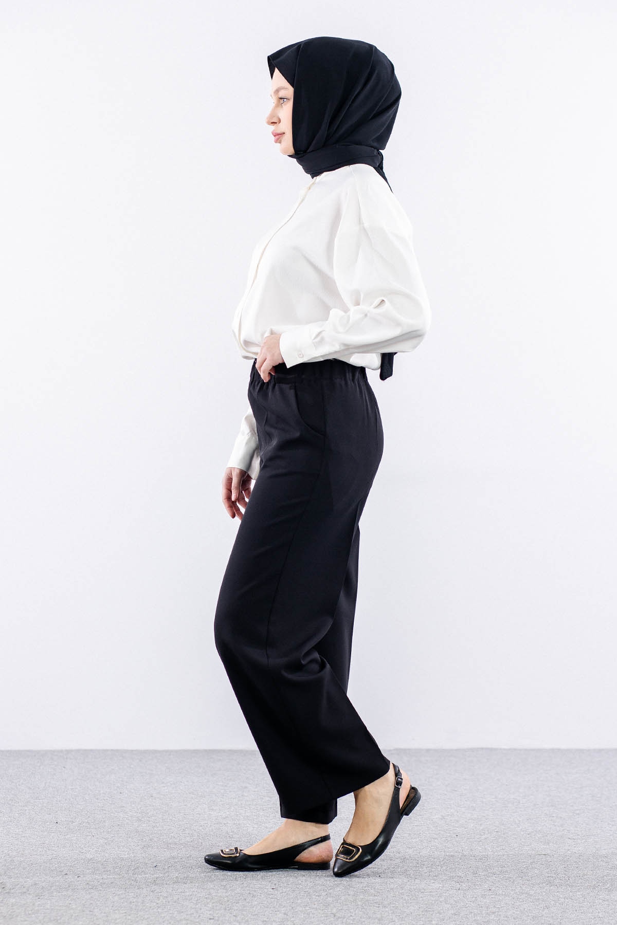 002 Pantolon 40-50 - Siyah  - - 3