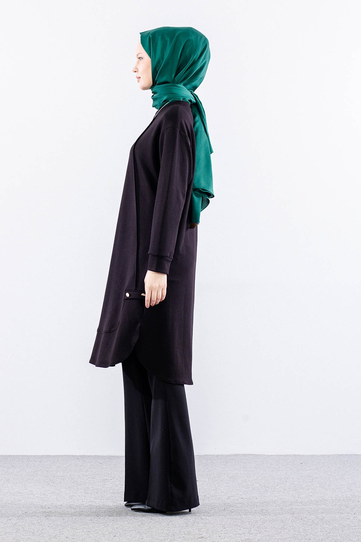 10906-010 Tunik 40-42-44-46 - Siyah - 4