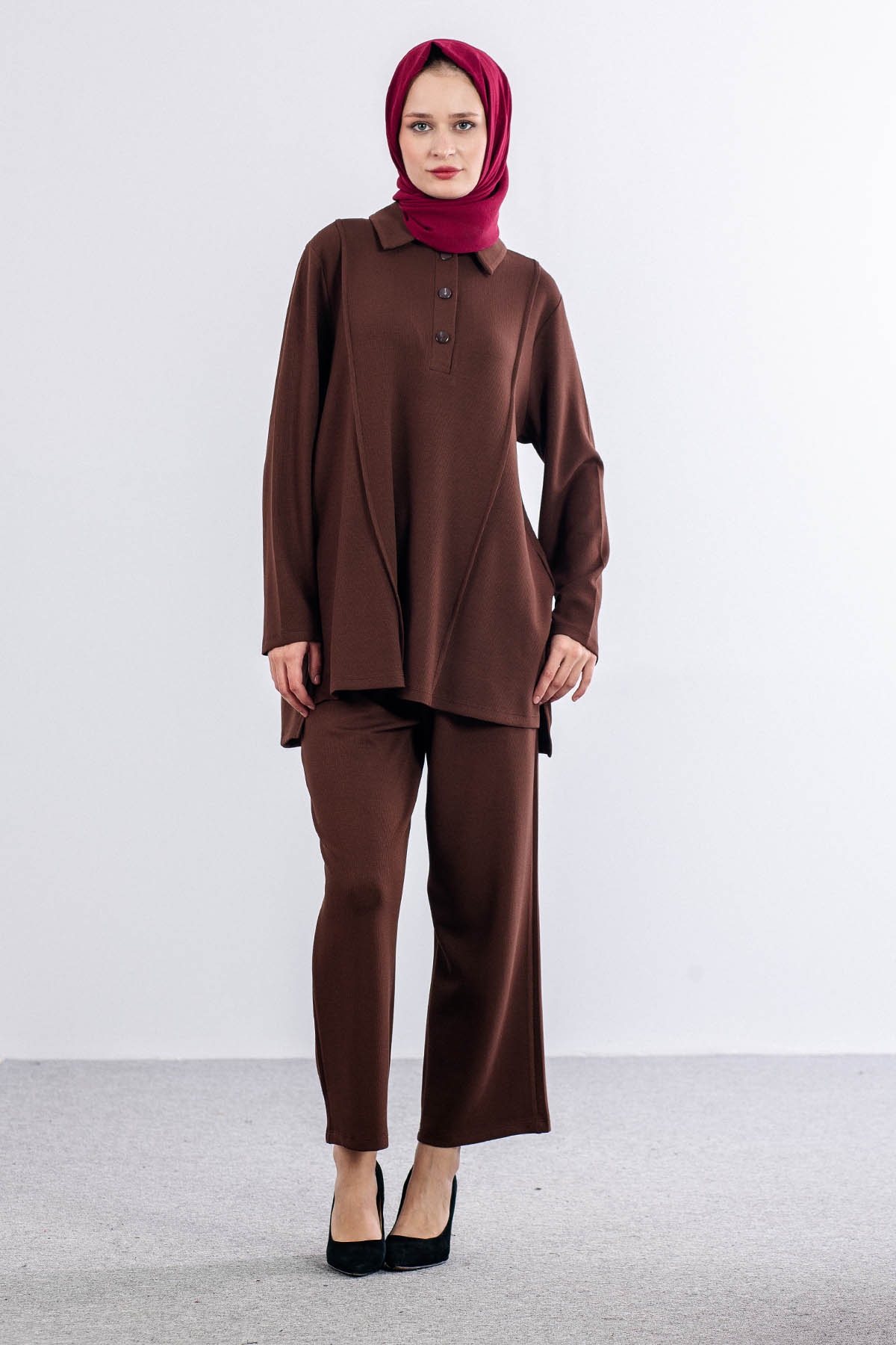 2041 Takim 42-48 - Kahve - 1