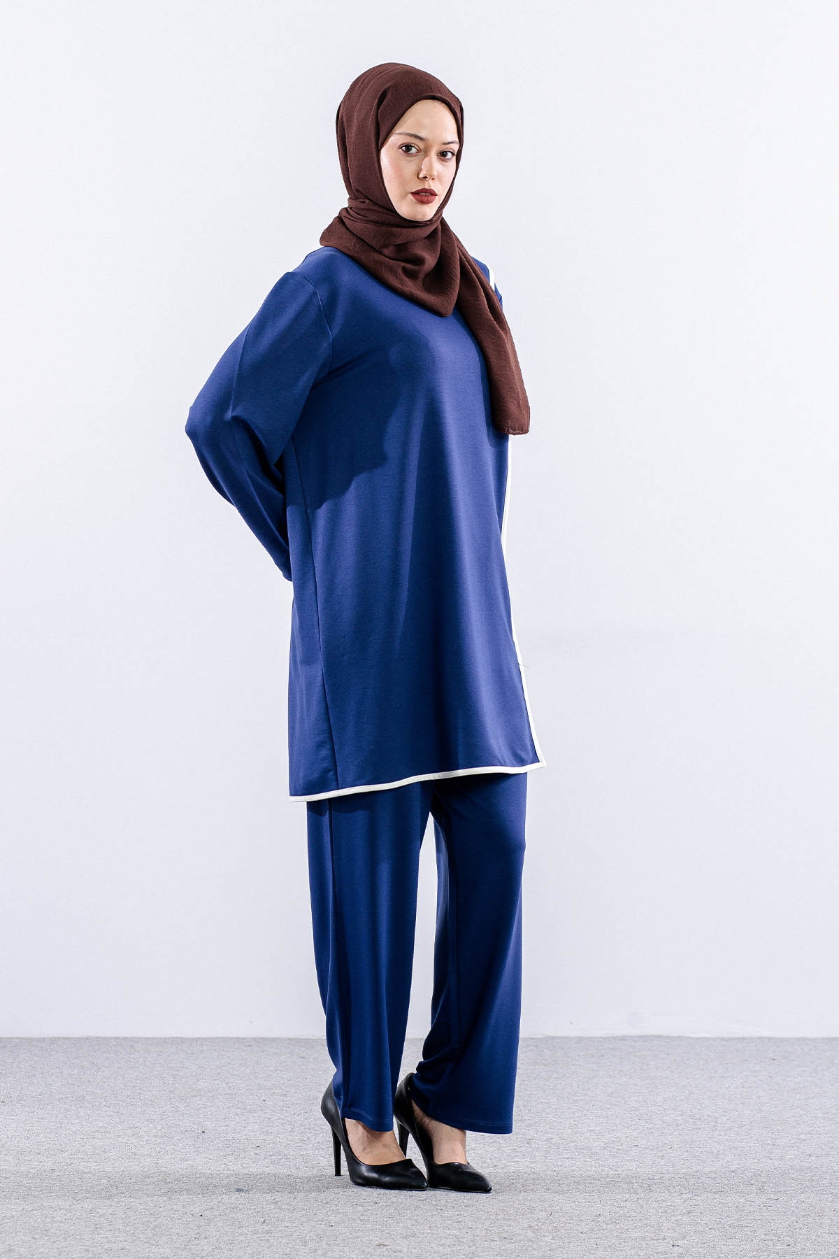 2049 Takim 44-50 Biye Detay - Indigo - 3
