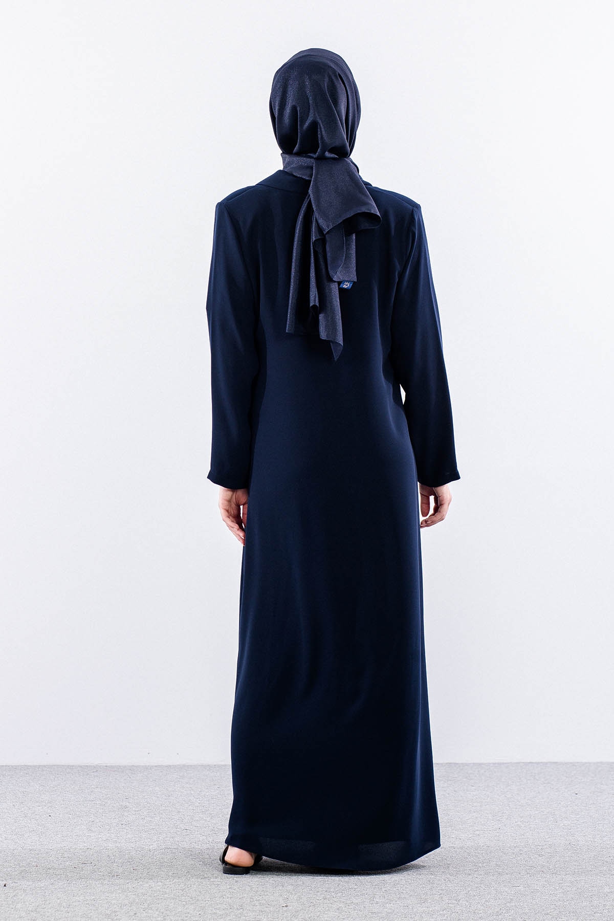 2282 2li Kaftan 42-52  Yaz şık - Lacivert - 6