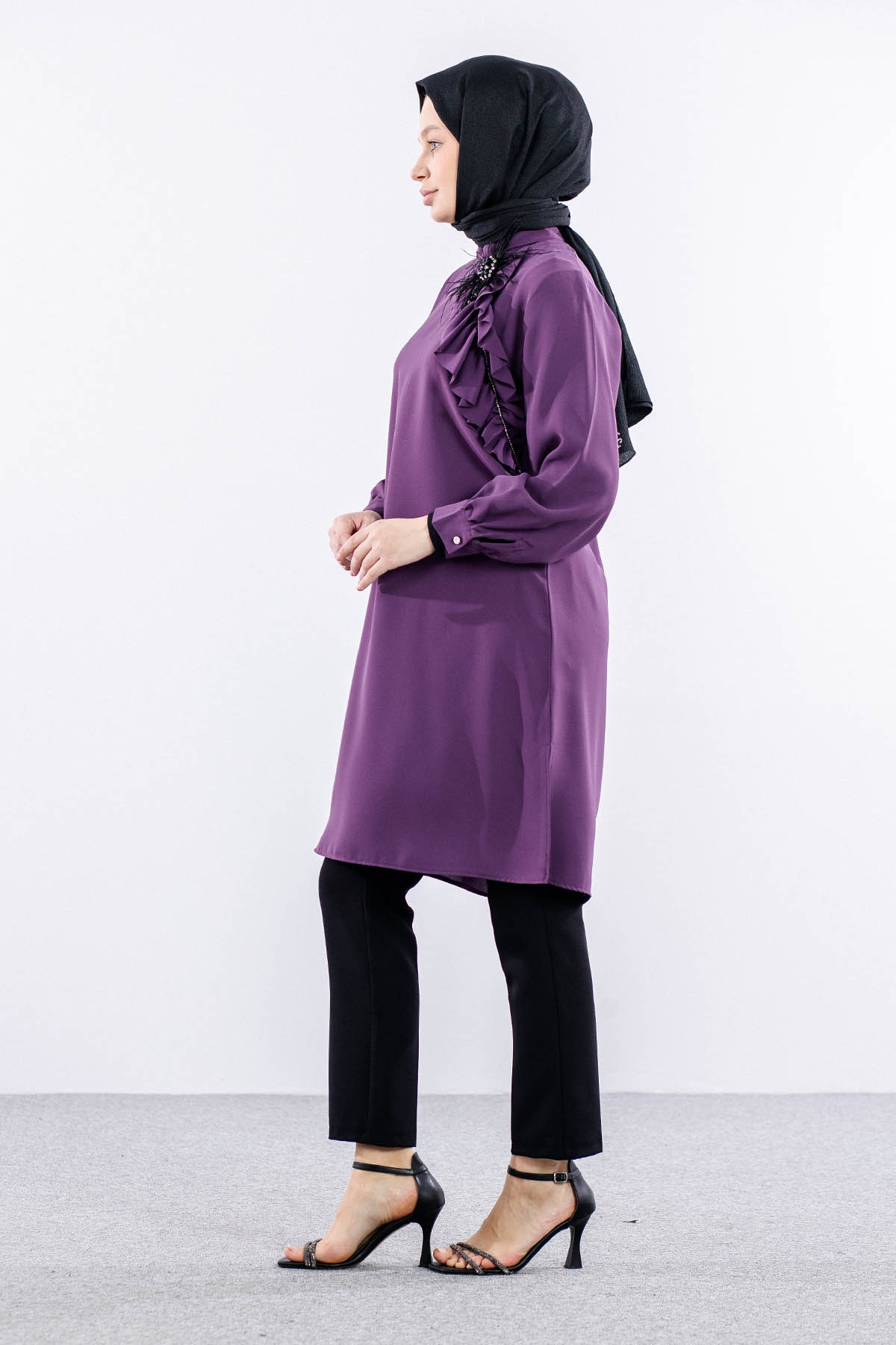 2425 Tunik 42-48 Bros - Lila - 3