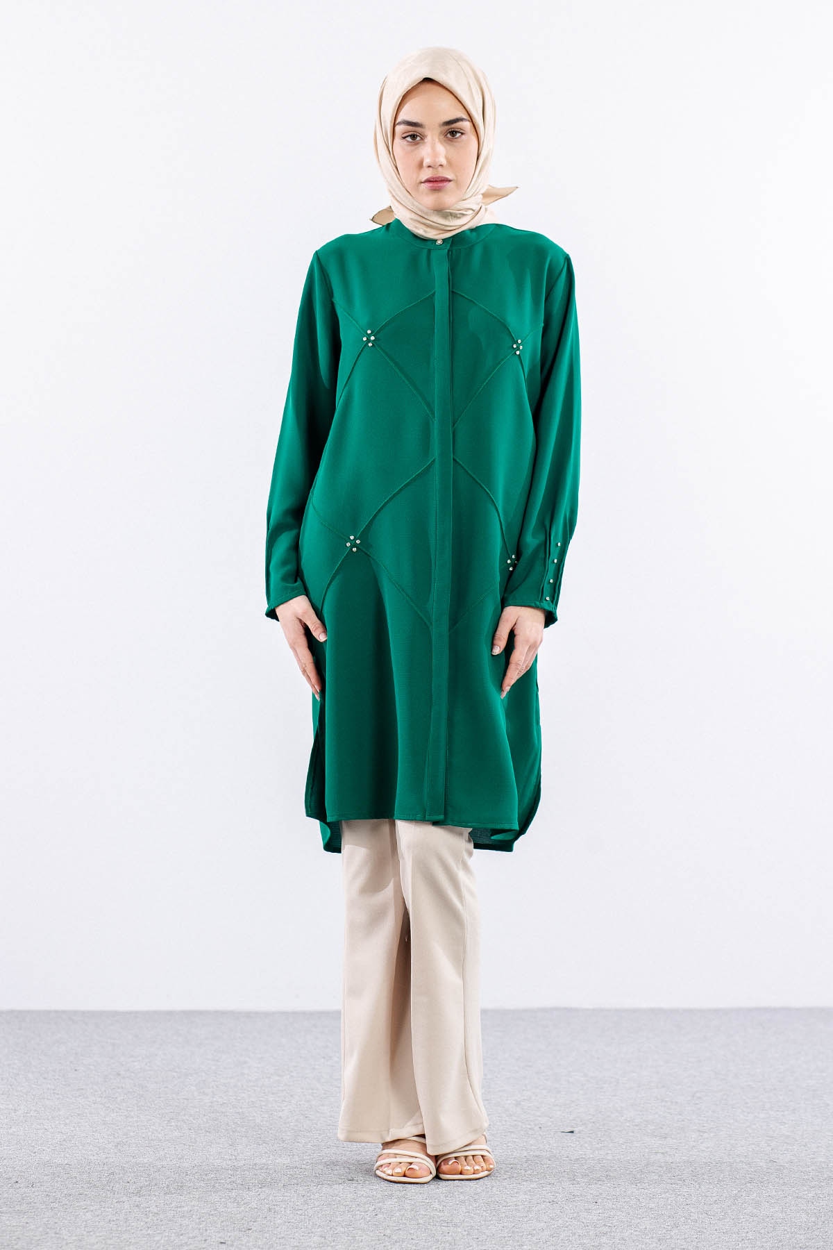 2433 Tunik 42-48 Dks - Mint - 2