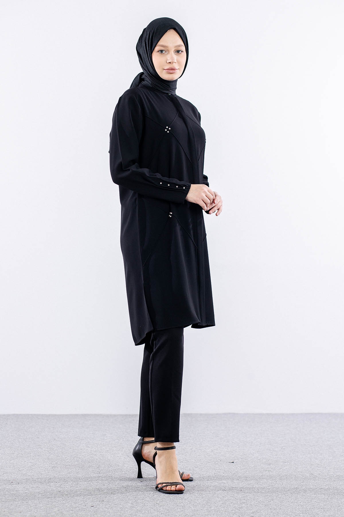 2433 Tunik 42-48 Dks - Siyah - 4