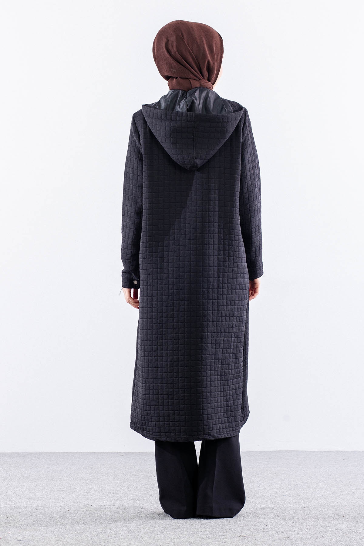 2524 Kapitone Kap 42-52 - Siyah - 5