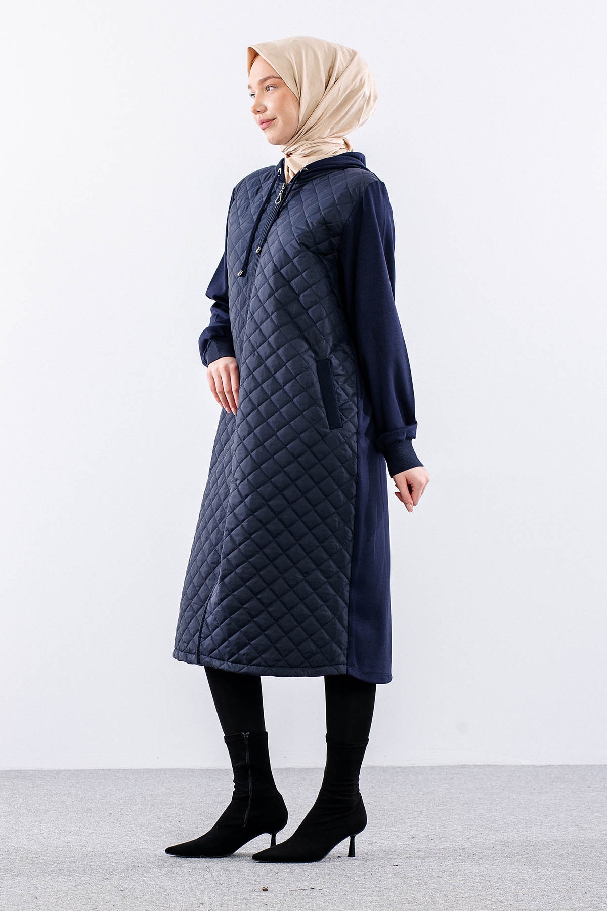 25308 Kapitone Kap 44-46-48 - Lacivert - 4