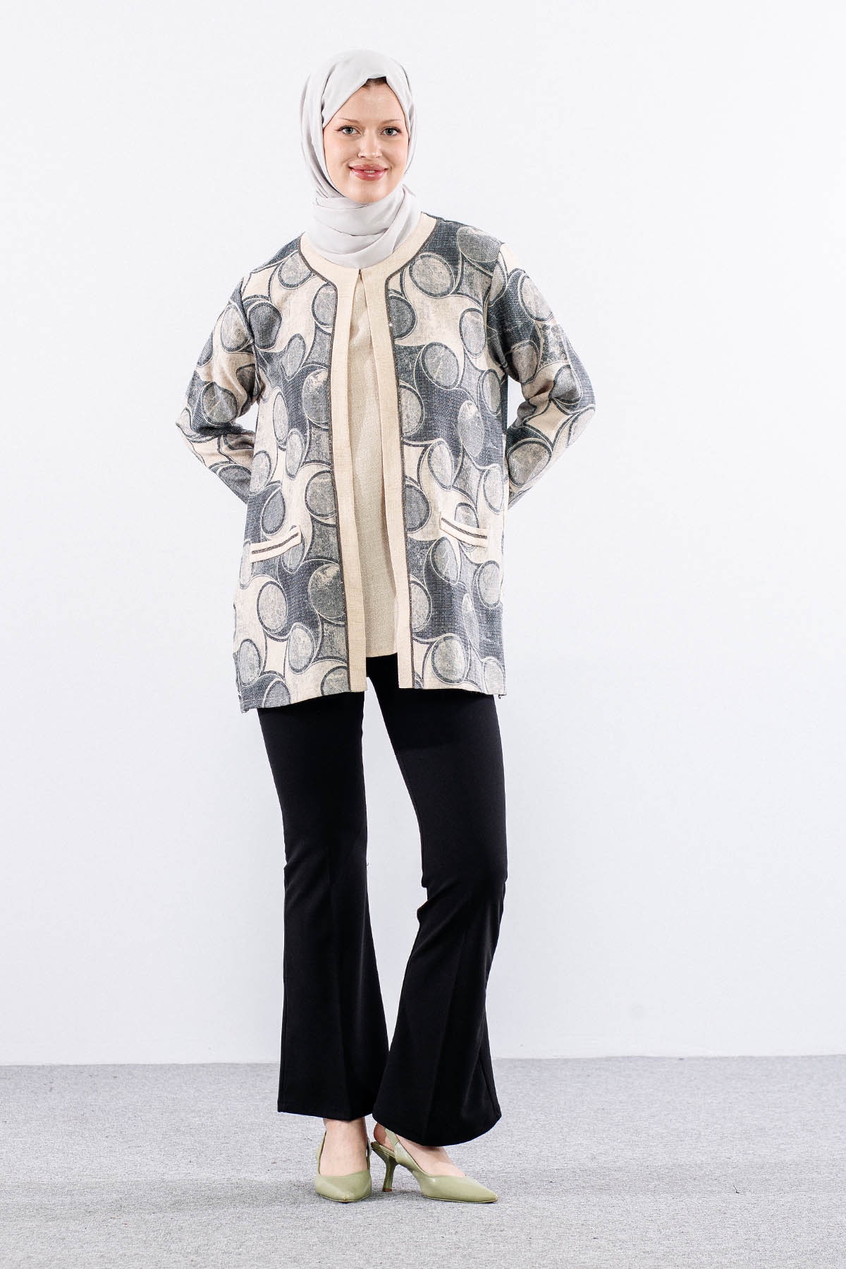 2674 Bayan 2li Bluz L-xl-2xl-xl - Siyah - 1