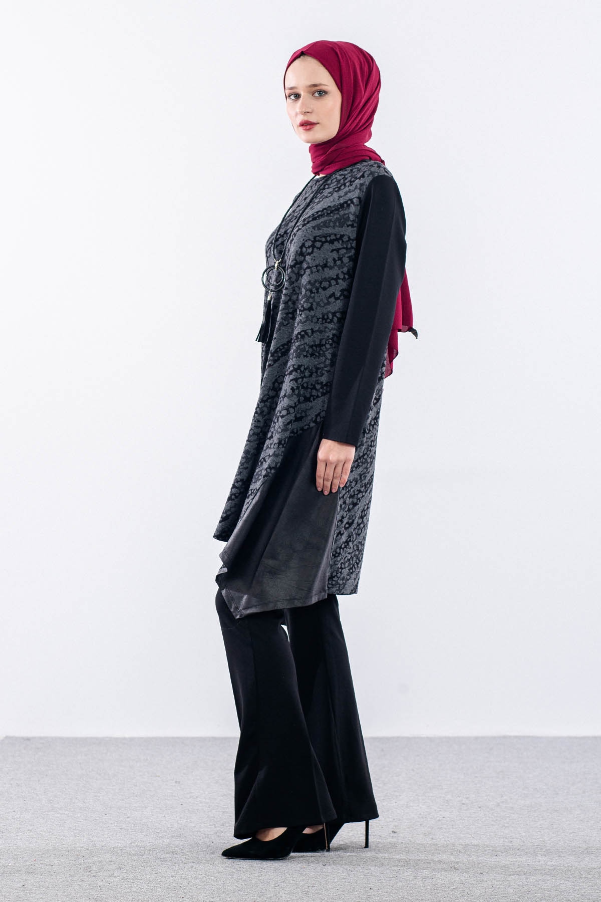 2748 Tuni̇k 44-50 - Siyah - 2