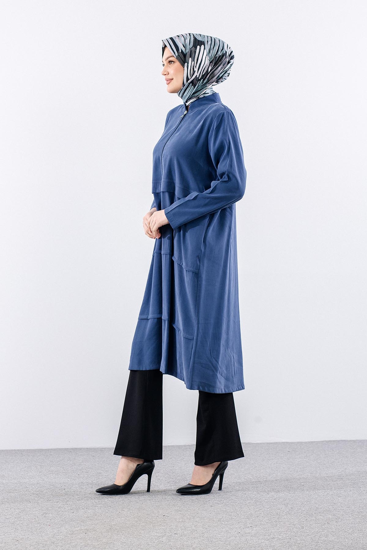 3003 Kap 44-52 Spor Model - Indigo - 3