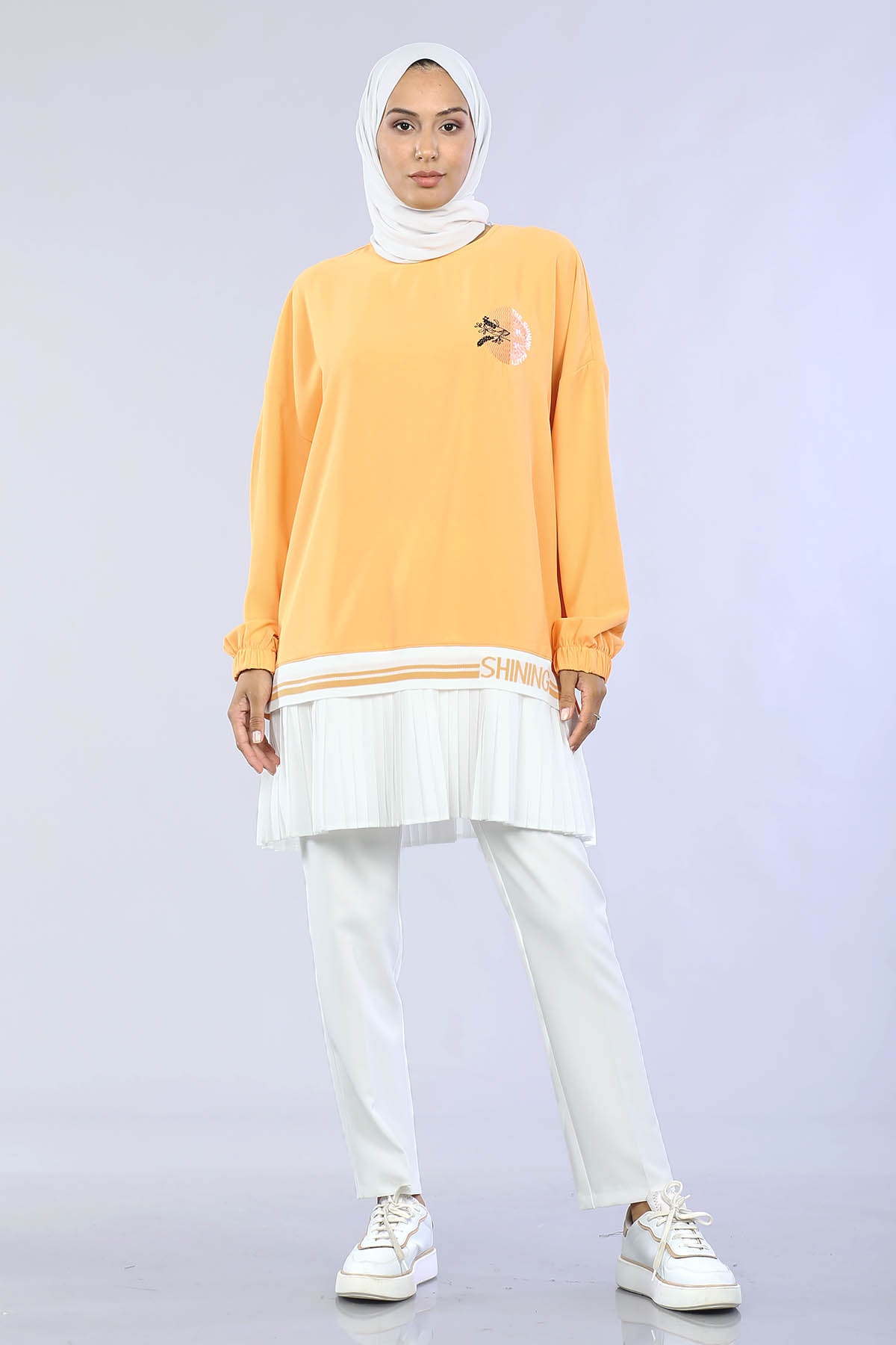 30156 Plise Tunik G.tek - Smoothie - 1