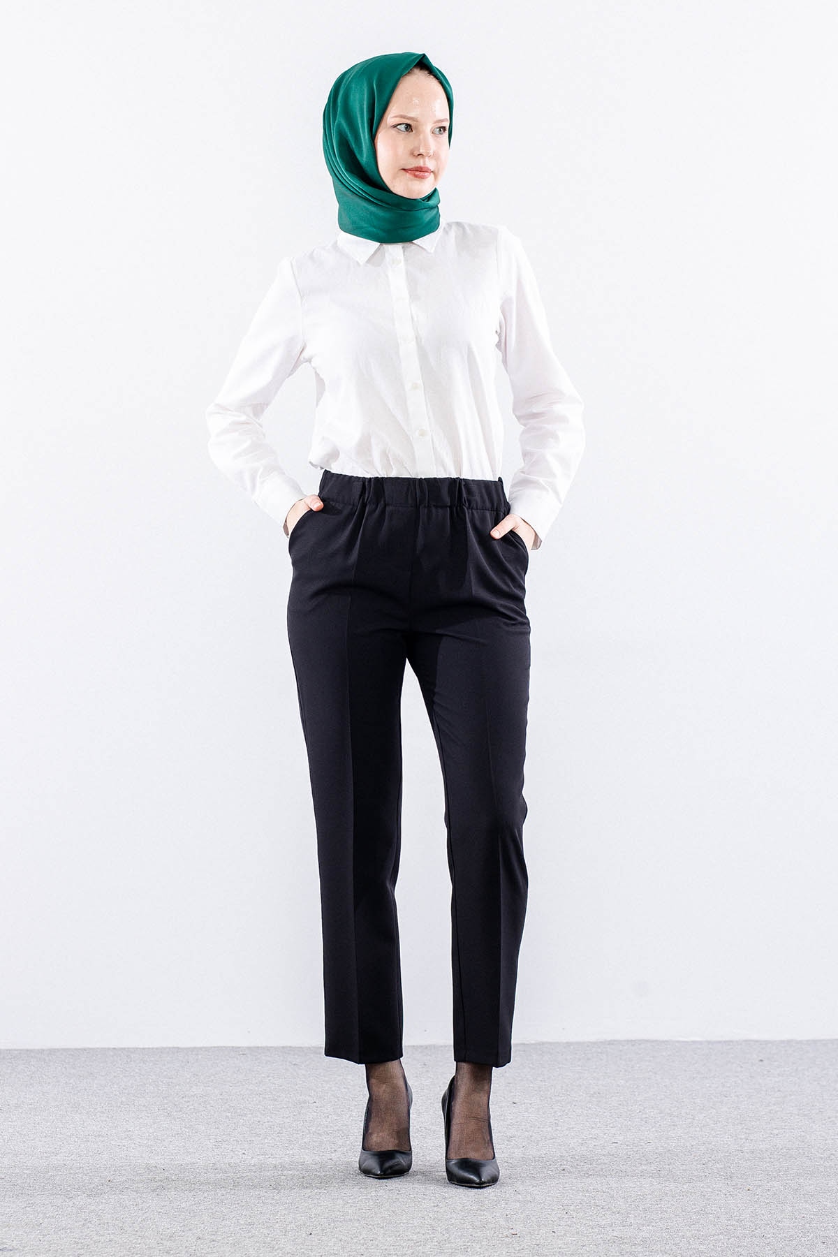 3210 Pantolon 40-50 - Siyah - - 1