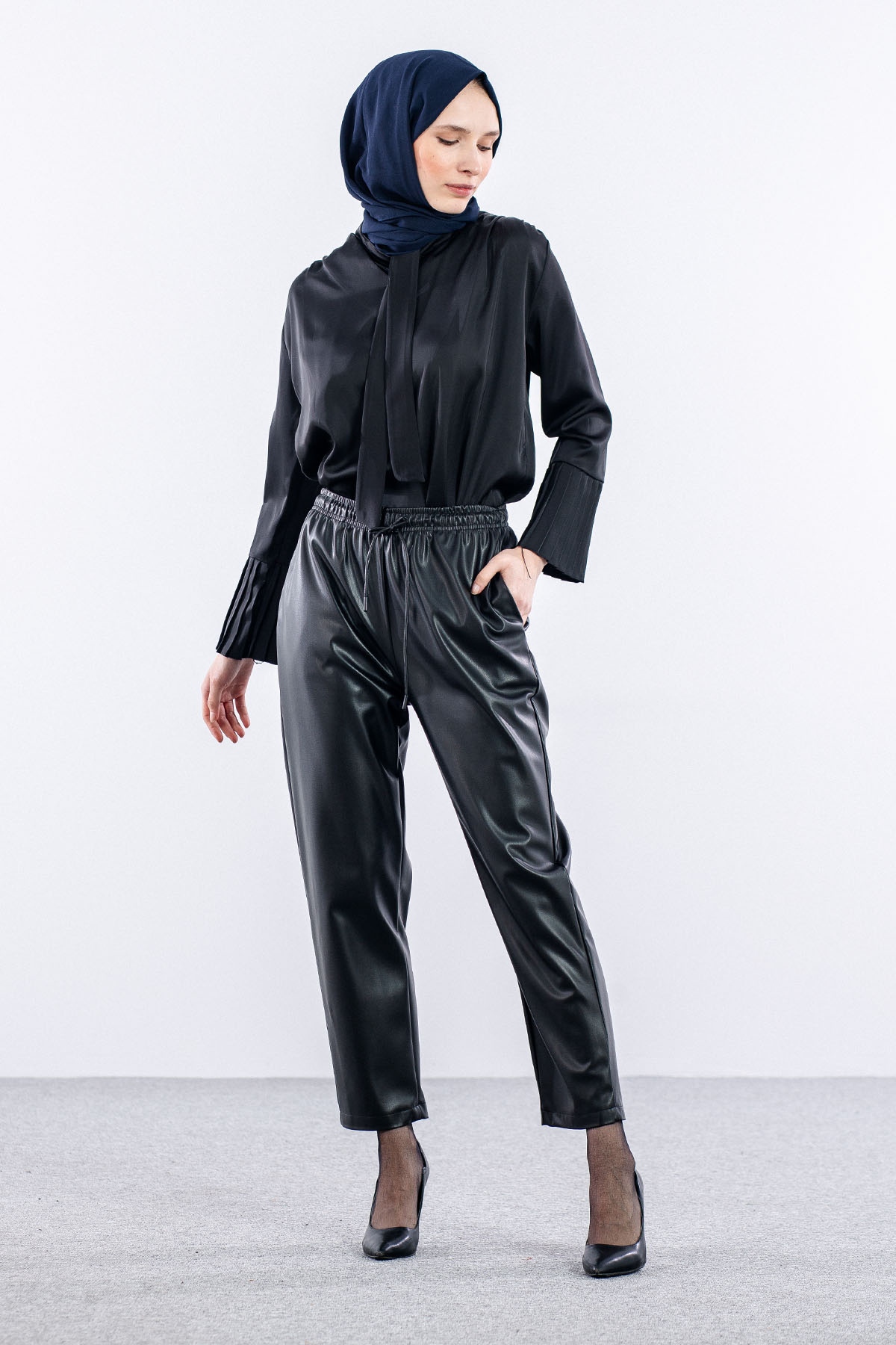 33403 Deri Pantolon S-m-l-xl - Siyah - 2