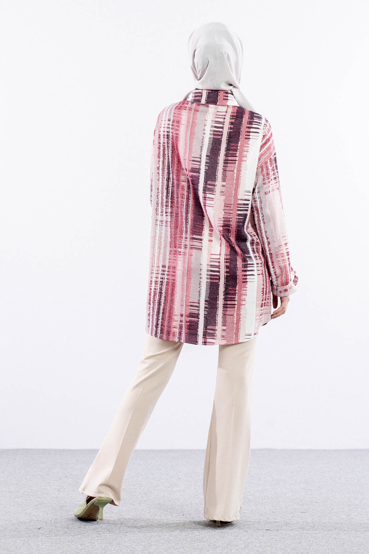 4807 Tunik 38-46 - Bordo - 4
