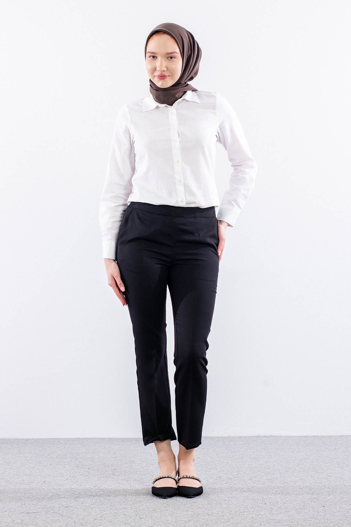 5018 Pantolon 40-50 - Siyah - 2