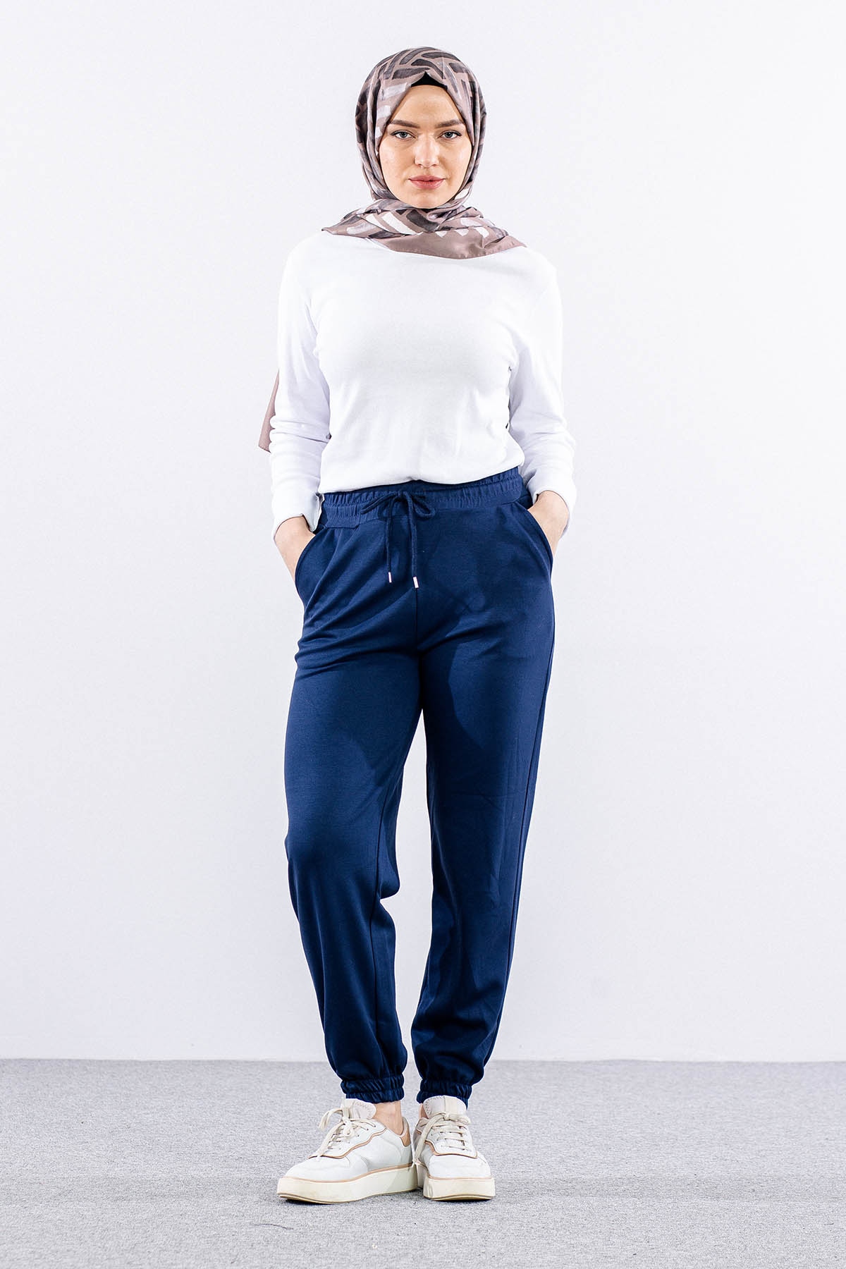 5631 Spor Pantolon 38-44 - Lacivert - 1