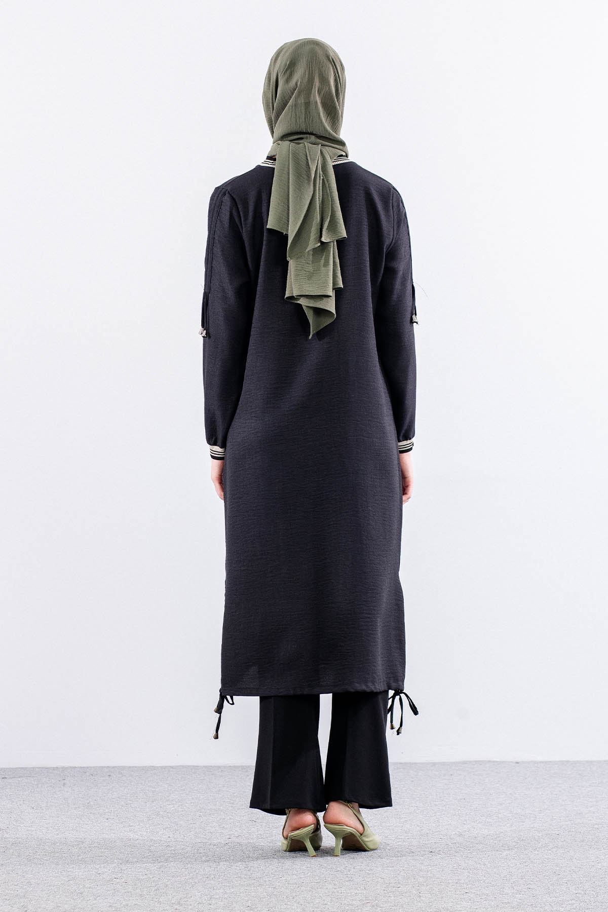 7016 Tunik 2-3-4-5 - Siyah - 4