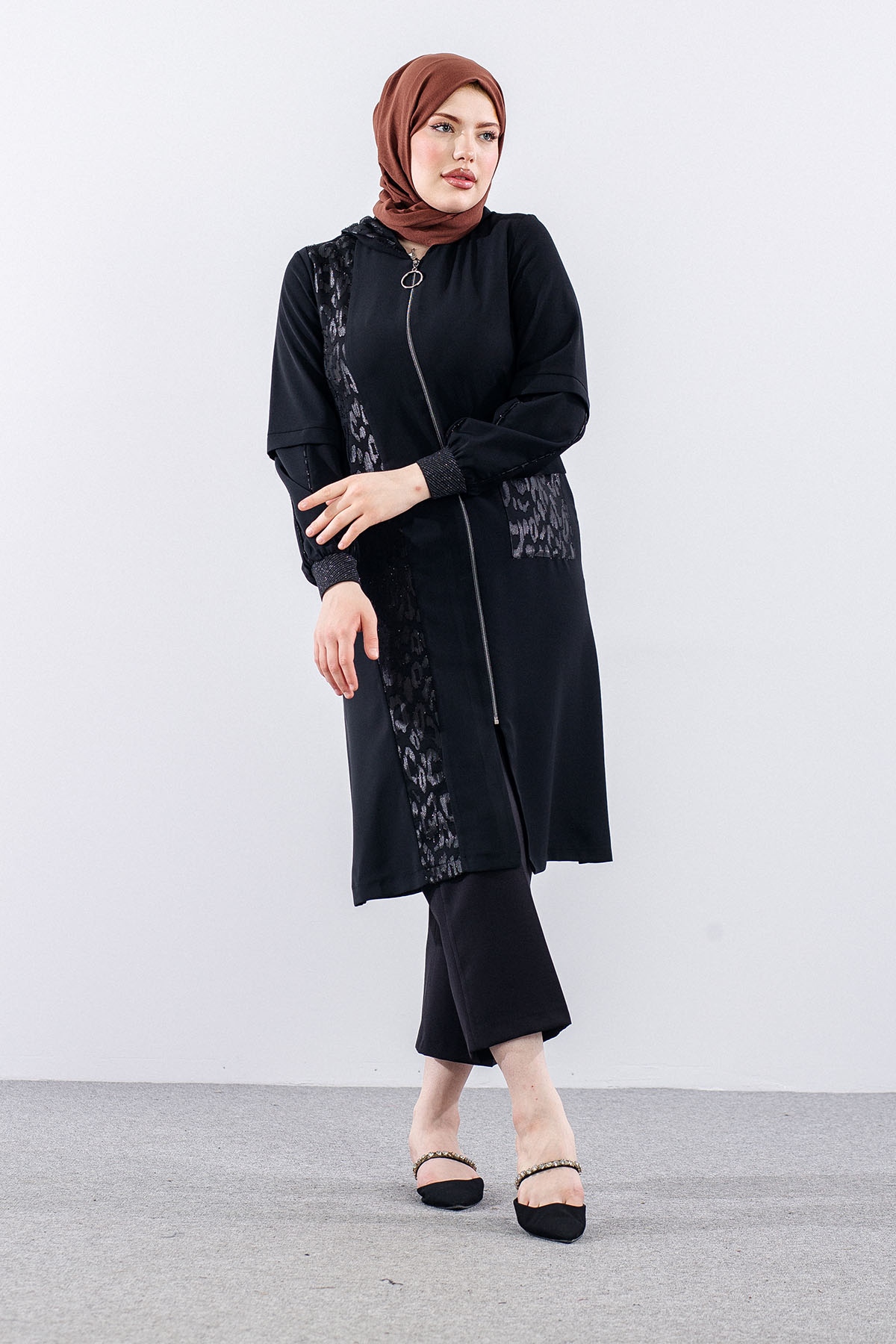 7018 Kaban M-l-xl-2xl şik - Siyah - 2