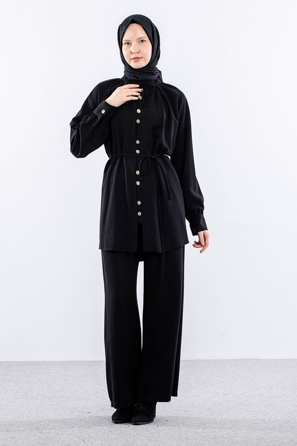 7720 Takim Pant 40-48 - Siyah - 3