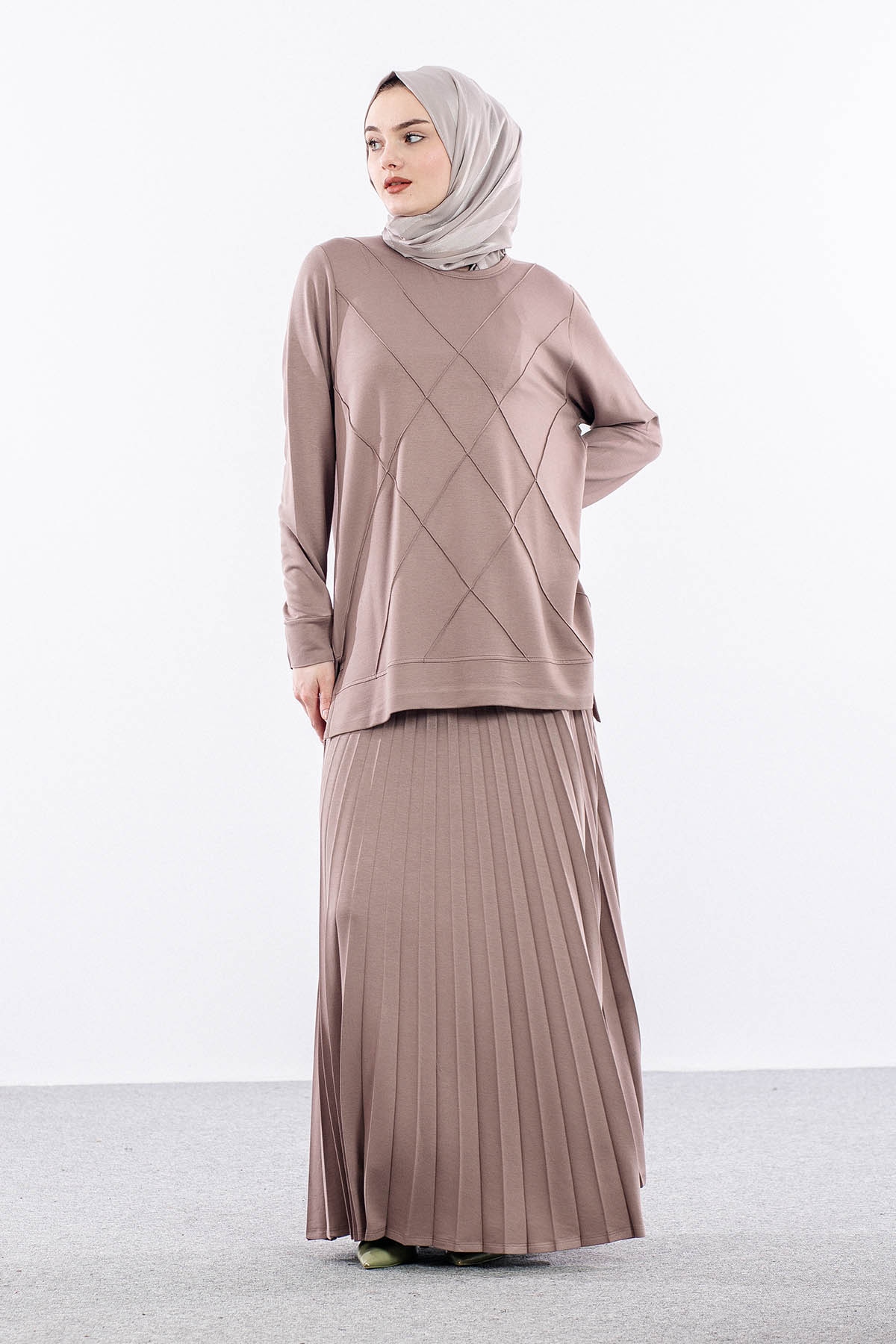 8103 E.takim 44-50 Cima Detay - Bej - 2