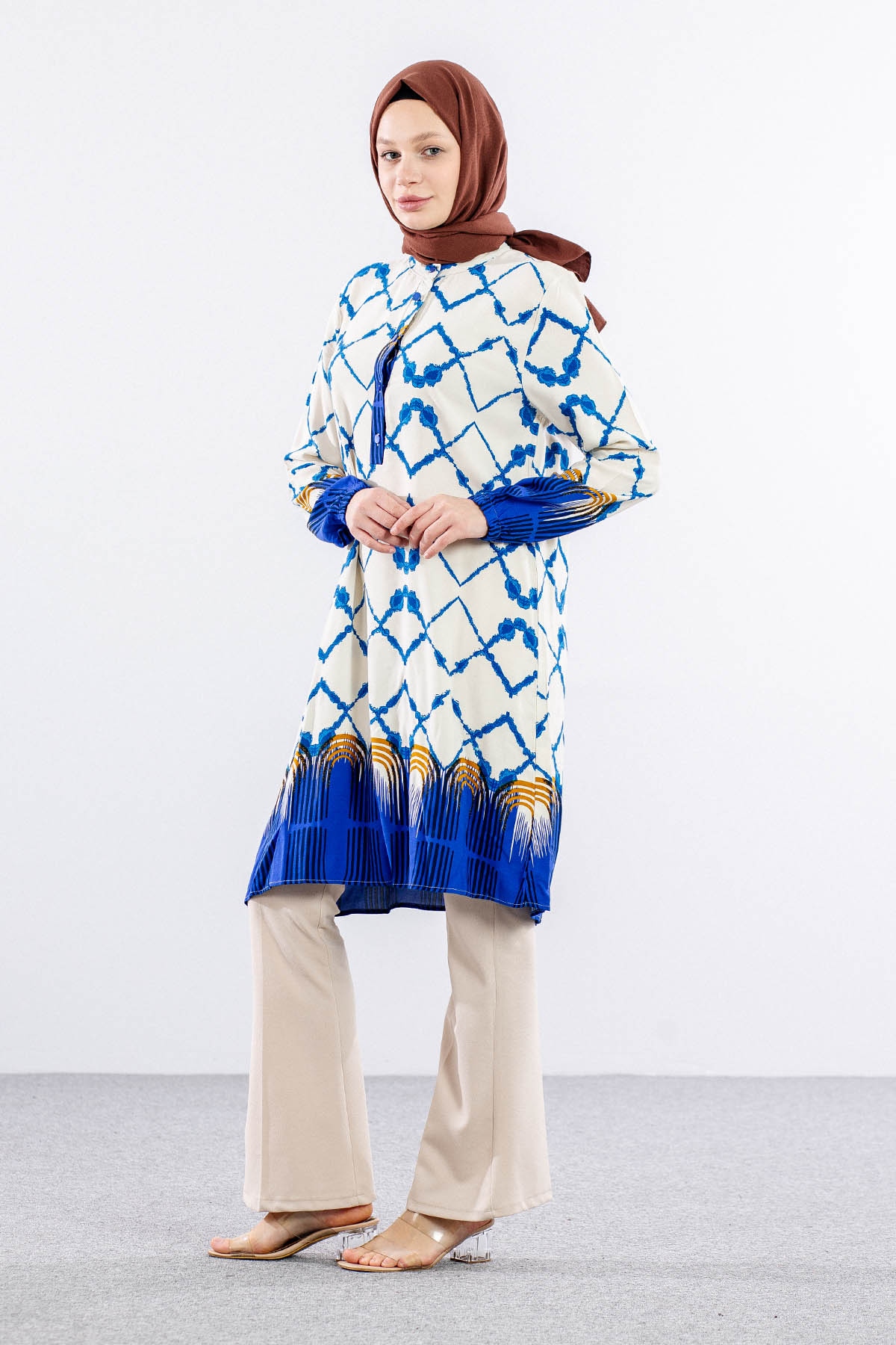 8440 Tunik 44-52 Dsn - Sax - 3