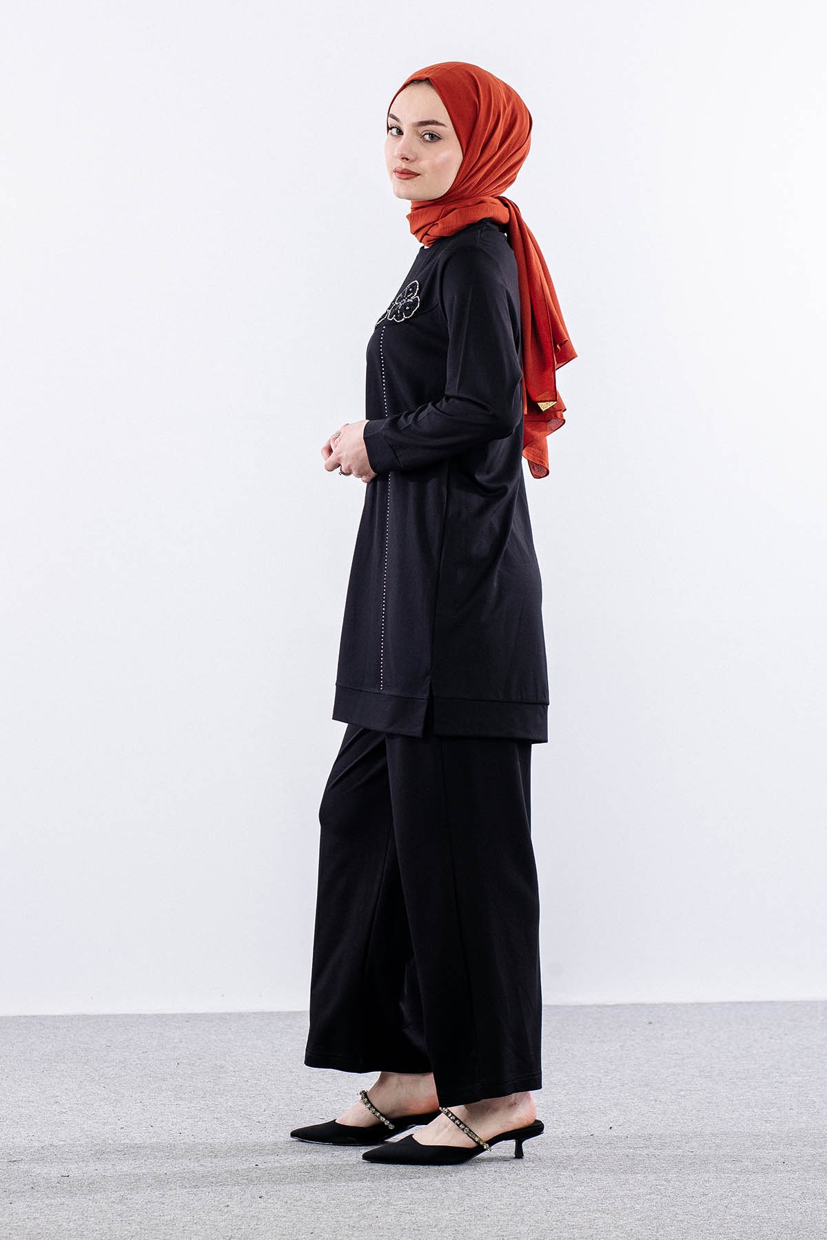 860-58 Tunik 40-46 - Siyah - 3