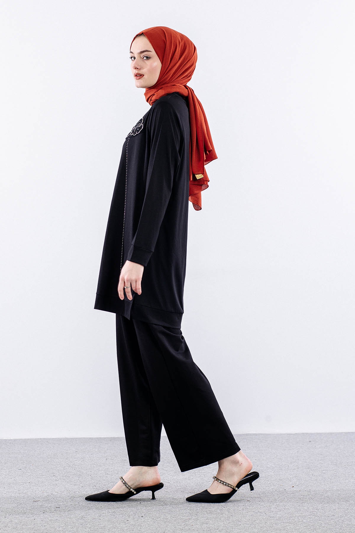 860-58 Tunik 40-46 - Siyah - 4