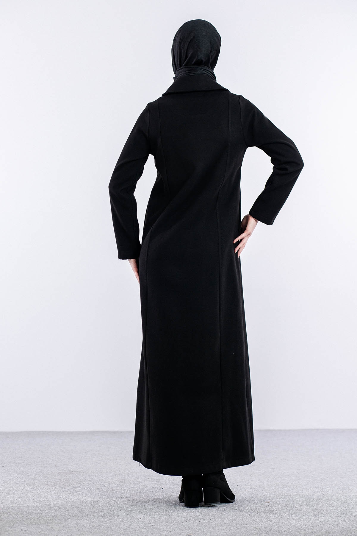 9160-3829 Manto 38-48 - Siyah - 4