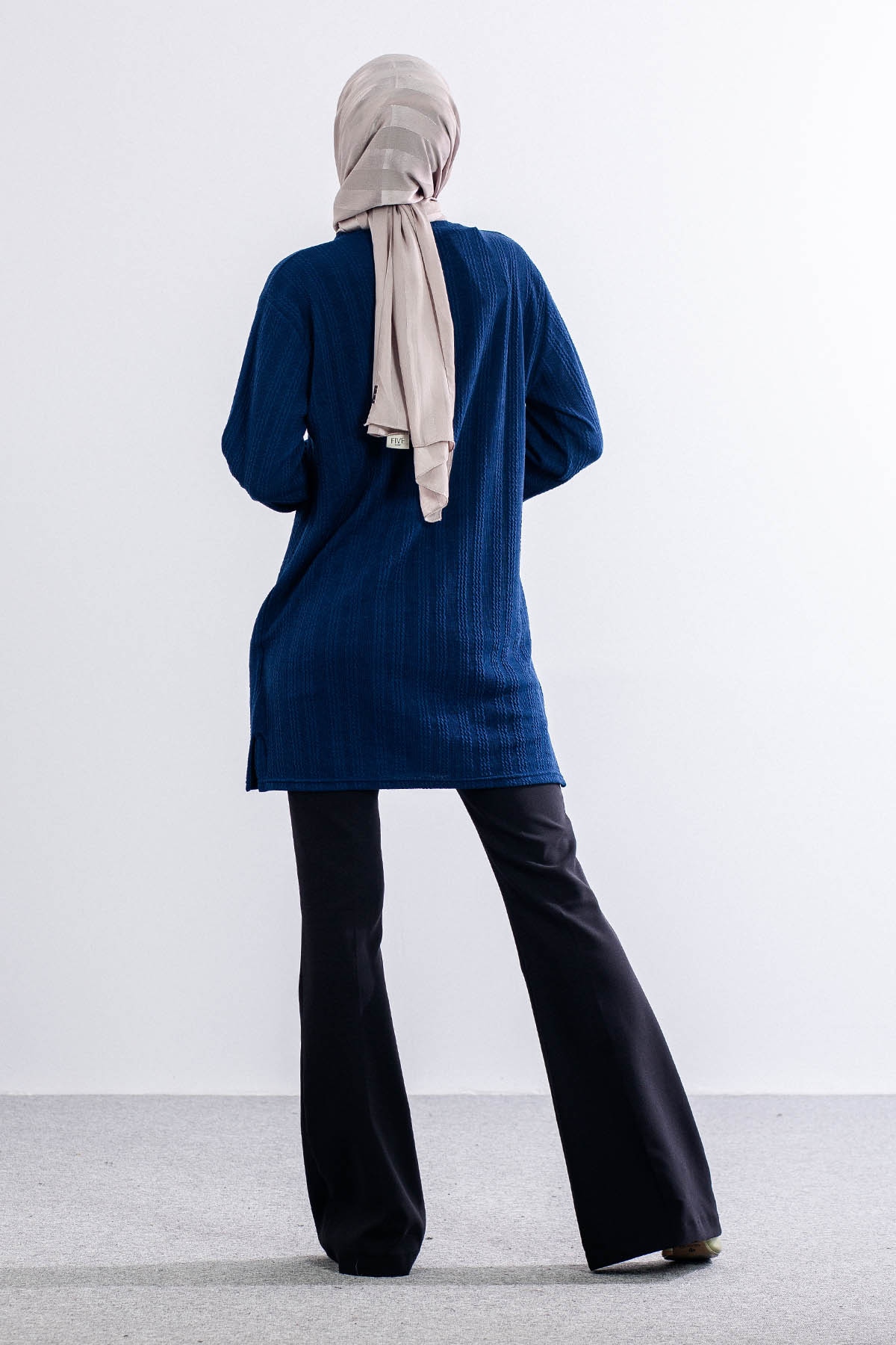 Merve Spor Tunik 44-46-48 - Lacivert - 5