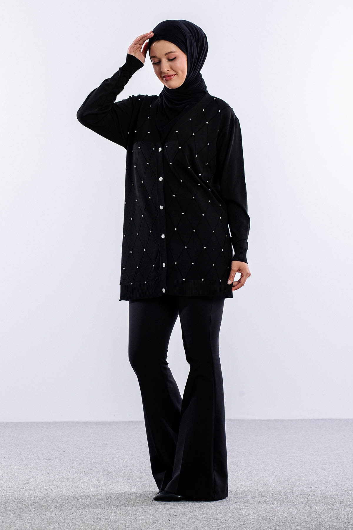 N5039 Hirka  Tek - Siyah - 4