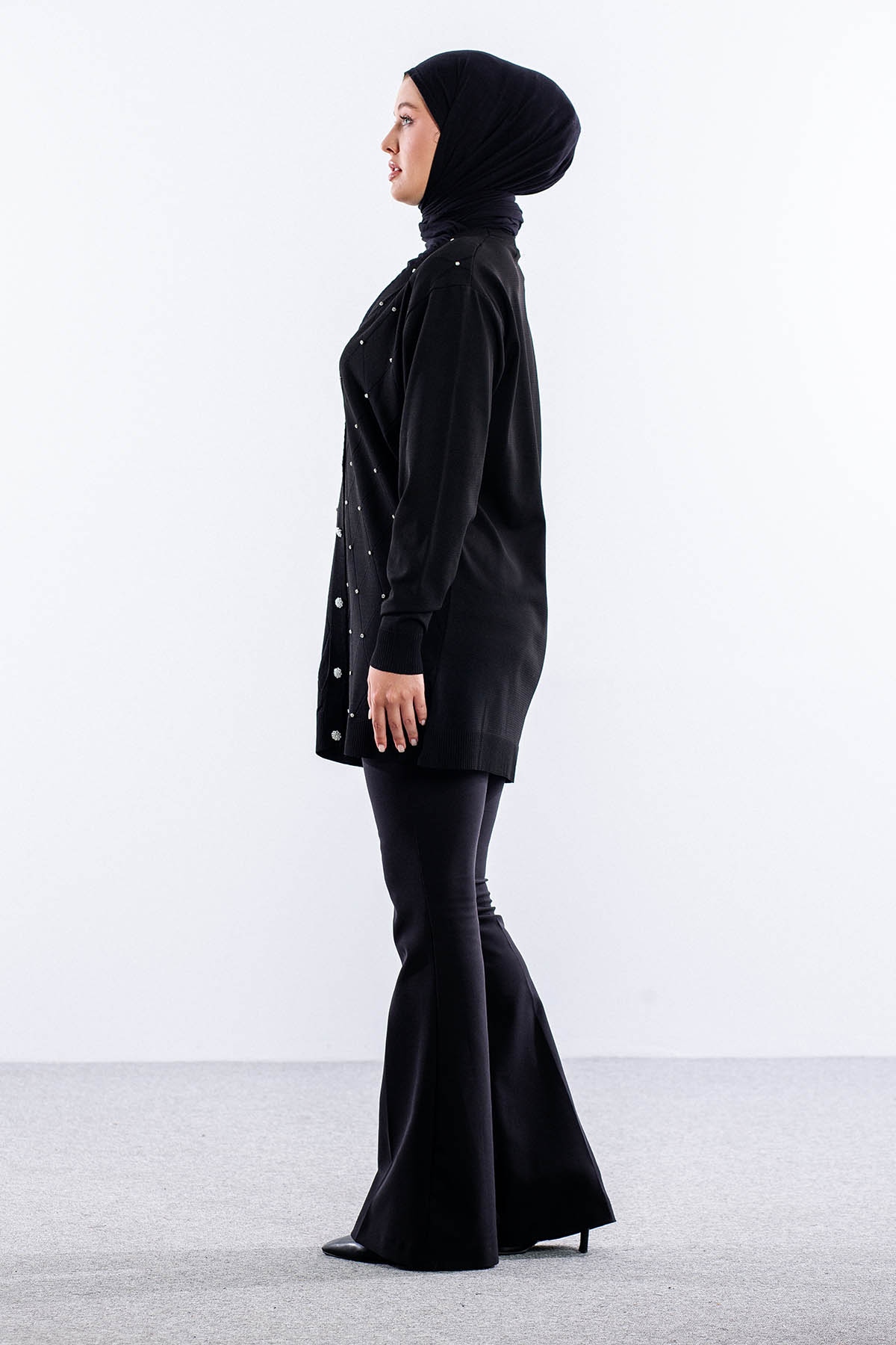 N5039 Hirka  Tek - Siyah - 5