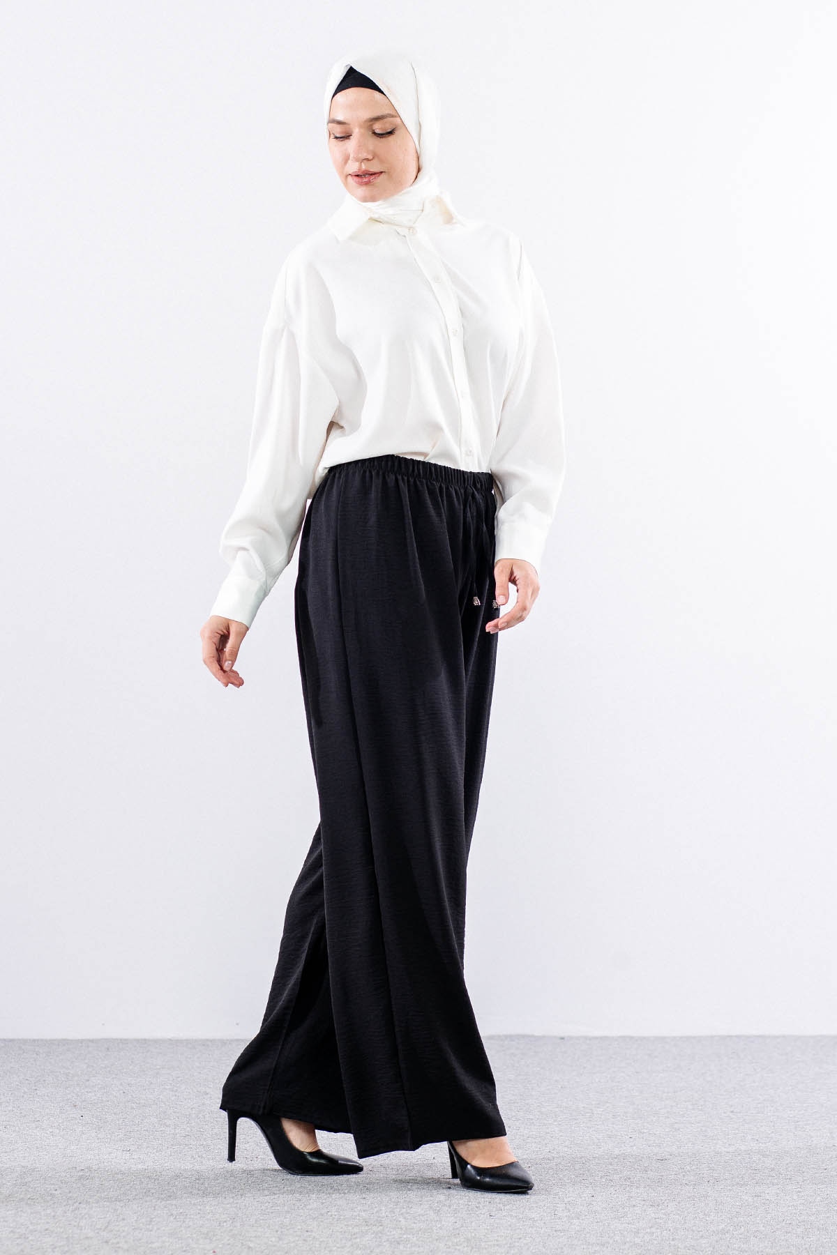 N535 Pantolon 46-52 Ae - Siyah - 4
